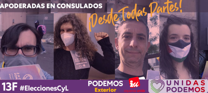 #13F Podemos Exterior Con Castilla y León