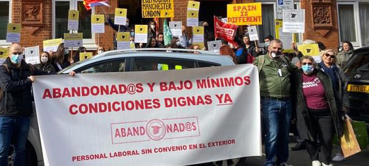 "Spain is different" - Condiciones laborales dignas YA! para el personal laboral en el Exterior